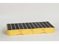 eag-1632-yellow 2 drum modular spill platform no drain